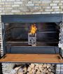 Holzbrett Eiche zu Braai mit Ledergriff
Servierboard aus Holz