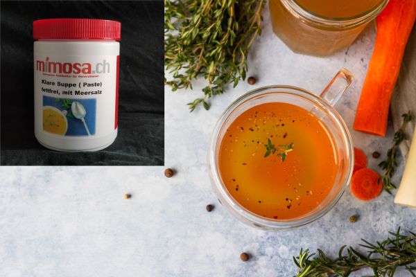 Bouillon (Paste) fettfrei laktosefrei glutenfrei