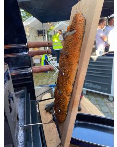 FlammlachsBrett mit Halter zu Braai