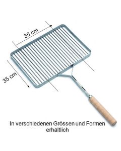 Grillrost swissmade Edelstahl 35x35 cm