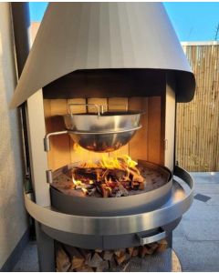 Gulaschpfanne zu Vario Gartencheminee
