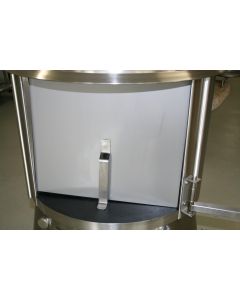 Mimosa Inoxtür flach mit Griff zu Ideal und Rustico