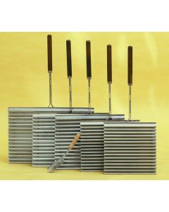 argentinischer Grillrost, direkt grillen Churrasco