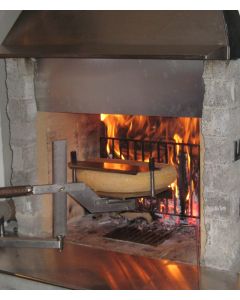 raclettehalter raclette am feuer raclettesupport