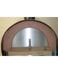 Tür Pizzaofen Brotofen Edelstahl