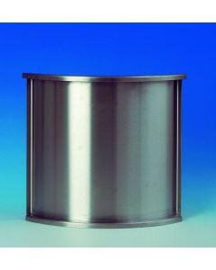 Inoxtür rund zu Ideal