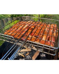 Grillkorb Wendegrill Fisch Hamburger