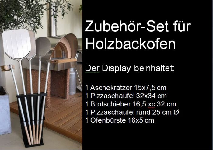 Holzbackofen Zubehör Set Pizzaofen Pizzaschaufel Brotbackofen Schweiz
jeu pelles four