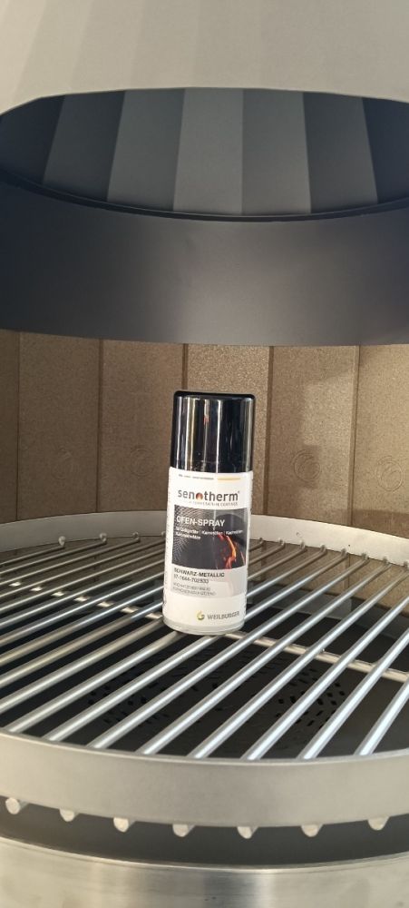 Senotherm Ofenspray schwarz metallic 17-1644-702833
passend zu Vario