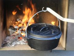Träger für Gusstopf  und Henkelpfannen 
