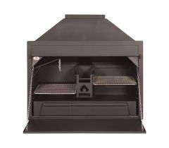 BRAAI Grill  1200 De Luxe, Einbauversion, Südafrikanischer Grill