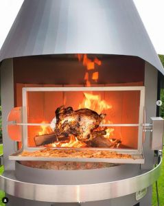 Grilleinsatz mit Spiess zu Vario 80