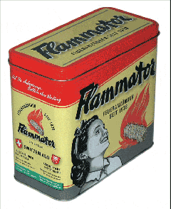 Flammator Anzündhilfe in Nostalgiedose 