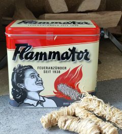 Flammator Anzündhilfe in Nostalgiedose 