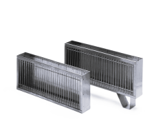 Kohlekorb Inox 54x30x10 cm ohne Füsse