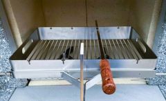 Grillspiesshalter zu Grillrost 50x35 cm