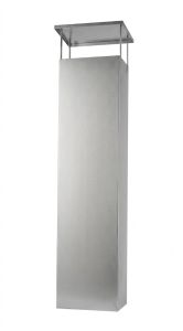 Kaminverlängerung Inox, 100 cm ohne Rauchklappe