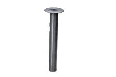 Bodenhülse 17 cm mit Rondelle, Inox