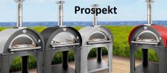 Pizzaofen fahrbar Pulcinella Prospekt - alle Modelle