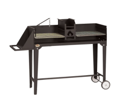 BRAAI Trolley fahrbarer Gartengrill für Holz und Kohle