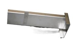 Unterteiler Inox für Kohlekorb mit 10 cm Tiefe