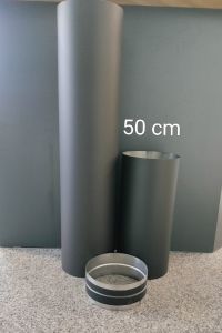 Verlängerungsrohr VARIO 50 cm schwarz zu Vario 80