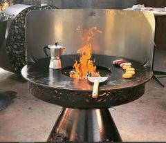 Windschutz zu Grillring VENEZIA