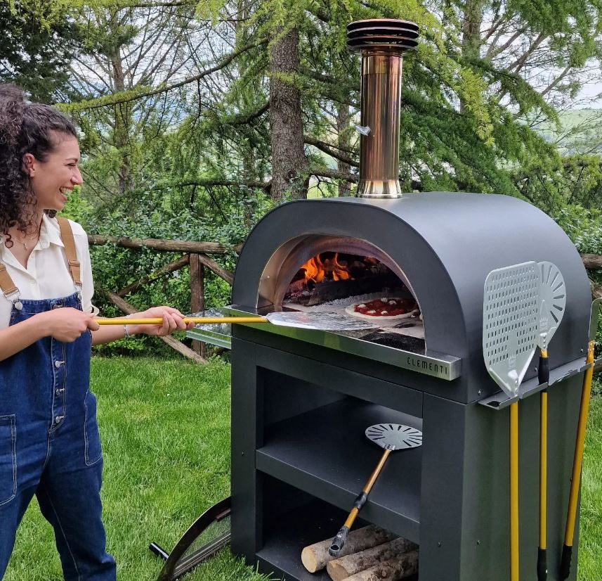 Original Italienische Pizzaöfen fahrbar - keine lange Aufheizzeit